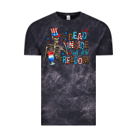 Cloud Black dead inside but its freedom Vintage Tee - AdoDesignShop