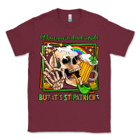 Burgundy when you're dead inside but it's st patricks Classic Tee - Jasminsmagicworld