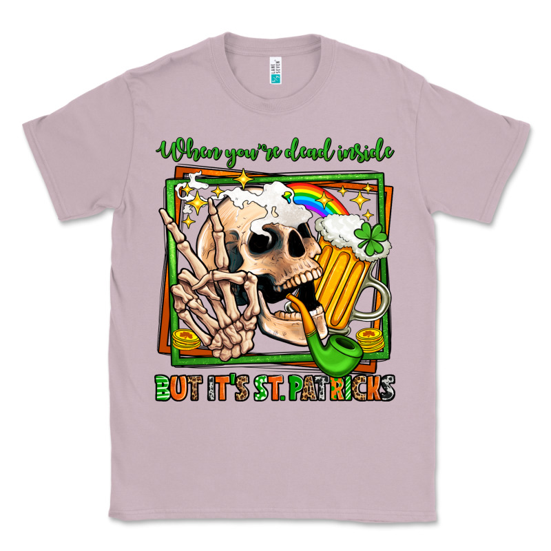 When You're Dead Inside But It's St Patricks Classic Tee by Jasminsmagicworld | Teevron