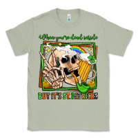 Matcha when you're dead inside but it's st patricks Classic Tee - Jasminsmagicworld