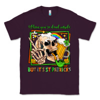 Plum when you're dead inside but it's st patricks Classic Tee - Jasminsmagicworld