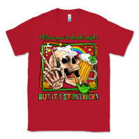 Red when you're dead inside but it's st patricks Classic Tee - Jasminsmagicworld