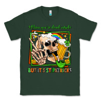 Sports Green when you're dead inside but it's st patricks Classic Tee - Jasminsmagicworld