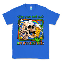 True Royal when you're dead inside but it's st patricks Classic Tee - Jasminsmagicworld