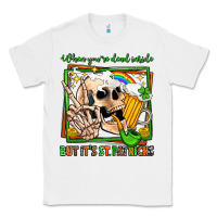 White when you're dead inside but it's st patricks Classic Tee - Jasminsmagicworld