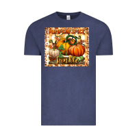 Vintage Denim pumpkin spice junkie tumbler Vintage Tee - BundleAndBundleShop