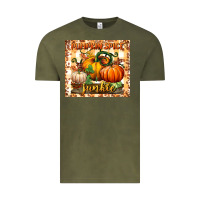Vintage Olive pumpkin spice junkie tumbler Vintage Tee - BundleAndBundleShop