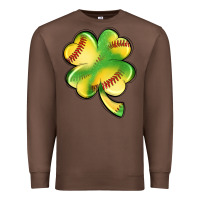 Chestnut st. patrick's day clover softball Premium Sweatshirt - Artiststas