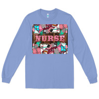 Colony Blue Nurse Long Sleeve Tee - LillyAllenDesigns