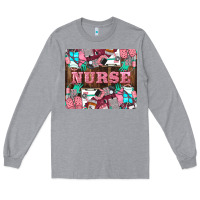 Heather Grey Nurse Long Sleeve Tee - LillyAllenDesigns