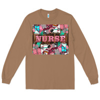 Toasted Coconut Nurse Long Sleeve Tee - LillyAllenDesigns