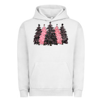 Pigment Lunar Rock pink christmas trees Urban Hoodie - CowGirlArtShop