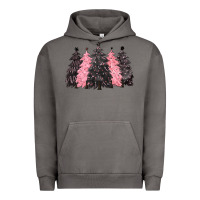 Pink Christmas Trees Urban Hoodie | Teevron