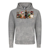 Cloud Rock christmas chihuahua pitbull pug dachshund Vintage Hoodie - JahusDesignShop