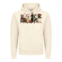 Vintage Artic christmas chihuahua pitbull pug dachshund Vintage Hoodie - JahusDesignShop