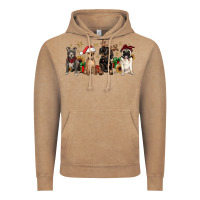 Vintage Coffee christmas chihuahua pitbull pug dachshund Vintage Hoodie - JahusDesignShop