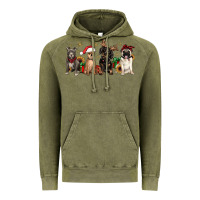 Vintage Olive christmas chihuahua pitbull pug dachshund Vintage Hoodie - JahusDesignShop