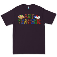 Plum art teacher Premium Tee - Zillion Design Studio
