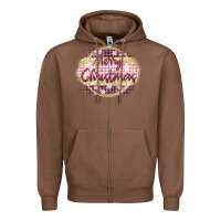 Chestnut merry christmas pink Zipper Hoodie - MaliasSmallBusiness