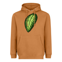 Meerkat Dumb Cane Leaf Heavyweight Hoodie - LillyAllenDesigns