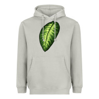Moon Dust Dumb Cane Leaf Heavyweight Hoodie - LillyAllenDesigns