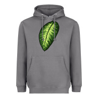 Storm Dumb Cane Leaf Heavyweight Hoodie - LillyAllenDesigns