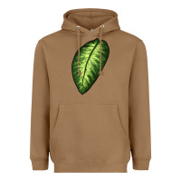 Toasted Coconut Dumb Cane Leaf Heavyweight Hoodie - LillyAllenDesigns