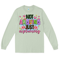 Matcha not arguing just explaining Long Sleeve Tee - JahusDesignShop