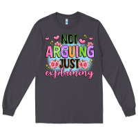 Smoke not arguing just explaining Long Sleeve Tee - JahusDesignShop