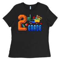 Black Second Grade Ladies Tee - RanaPortraitStore