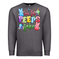Charcoal Heather oh for peeps sake Premium Sweatshirt - Artiststas