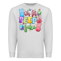 Dove Grey oh for peeps sake Premium Sweatshirt - Artiststas