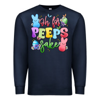 Navy oh for peeps sake Premium Sweatshirt - Artiststas