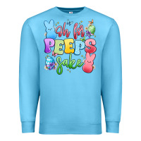 Ocean Blue oh for peeps sake Premium Sweatshirt - Artiststas
