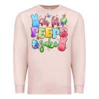 Pale Pink oh for peeps sake Premium Sweatshirt - Artiststas