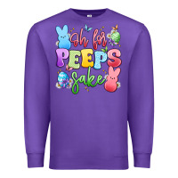 Purple oh for peeps sake Premium Sweatshirt - Artiststas
