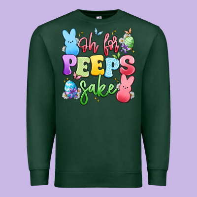 Oh For Peeps Sake Premium Sweatshirt Designed By Artiststas