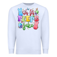 White oh for peeps sake Premium Sweatshirt - Artiststas
