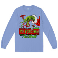 Colony Blue christmas character hand physician assistant Long Sleeve Tee - NancyCooperArtShop