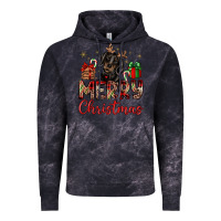 Cloud Black merry christmas dachshund Vintage Hoodie - JahusDesignShop