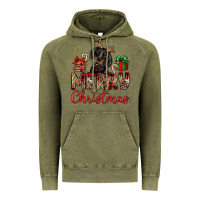 Vintage Olive merry christmas dachshund Vintage Hoodie - JahusDesignShop