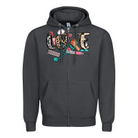 Smoke love nurse Zipper Hoodie - NancyCooperArtShop