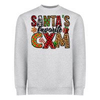 Heather Grey santa's favorite cxm Heavyweight Sweatshirt - Jasminsmagicworld