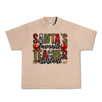 Burro santa's favorite teacher assistant Urban Heavy Tee - Jasminsmagicworld