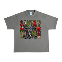 Tornado santa's favorite teacher assistant Urban Heavy Tee - Jasminsmagicworld
