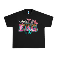 Black ekg tech Urban Heavy Tee - AdoDesignShop