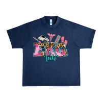 Navy ekg tech Urban Heavy Tee - AdoDesignShop