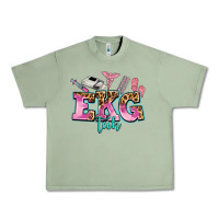 Oil Green ekg tech Urban Heavy Tee - AdoDesignShop