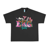 Pigment Black ekg tech Urban Heavy Tee - AdoDesignShop