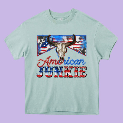 American Junkie Heavy Core Tee Designed By Zillion Design Studio